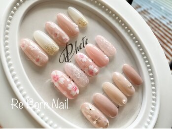 リボーンネイル 坂戸店(Re Born Nail)/定額ネイルデザイン☆¥9,580