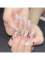 ネイルサロン マーチ おもろまち店(NAIL SALON MARCH) スノーパウダーストーンネイル得意です!