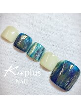 ケープラスネイル(K+plus nail)/フット定額90分★初回8800円