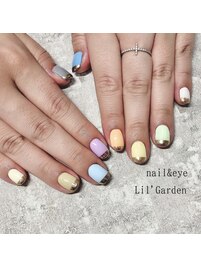 カラフルミラーフレンチ