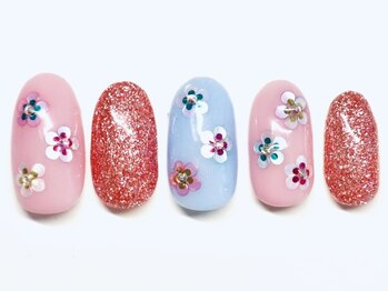 アンドシュシュネイル(&CHOU CHOU nail)/プチアート