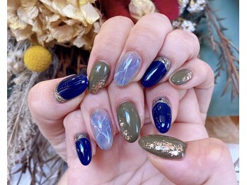 ソンリエ 青竹店(SONRiE)/ネイビー×カーキの組み合わせ!