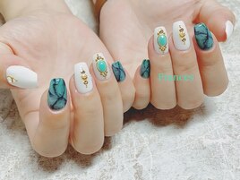 大理石ネイル