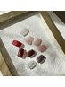 【ネイリストランク/Hand】人気★オフ込み1h★フラッシュネイル ¥5500