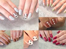 リーブル ネイル(Libre nail)の雰囲気(季節に合わせて毎月増える定額コース◎全コース甘皮ケア込み☆)