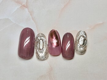 アルク バイ ネオリーブ 荻窪店(arc by neolive)/10月定額/くすみピンク