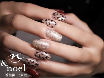ノエル(Noel)/ヒョウ柄ネイル