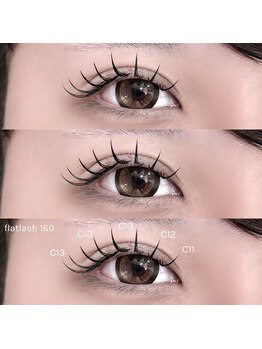 ミズリス(mizlis)/フラットラッシュ160本