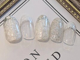 ウェディングネイル☆7700円