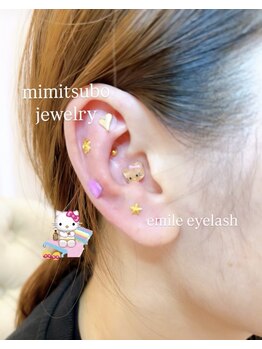 エミルアイラッシュ 東高円寺店(emile EYELASH)/耳つぼジュエリー