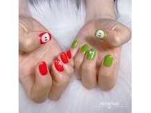 アキナネイル(AKINA NAIL)の雰囲気（《持ち込み/長さだし/マグネット/フレンチ/ワンホンワンカラー》）