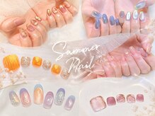 ディーエル ビューティー 武蔵小杉店(DL BEAUTY)の雰囲気（夏ネイル・フットが注目♪パラジェル フィルイン マグネット♪）