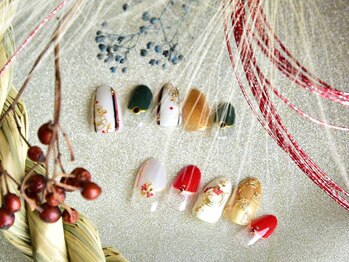 エムシス(Msis)/お正月ネイル☆成人式ネイル