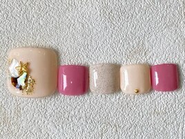 ナチュラルサマーネイル