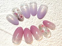 シシュ 梅田店(SyiSyu)/桜ネイル