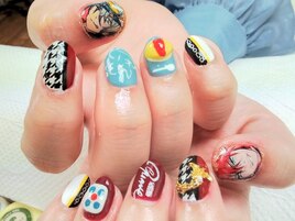 個性派ネイル