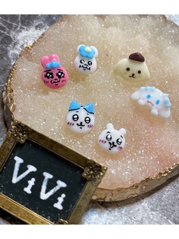 大人気のキャラクターパーツ♪