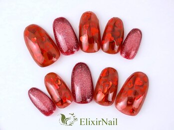 エリクサーネイル 渋谷(Elixir Nail)/定額bカジュアル/クーポン使用