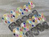 モザイクラメネイル ¥6000
