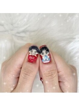 プリュム(Plume)/3D/推しネイル/キャラクター