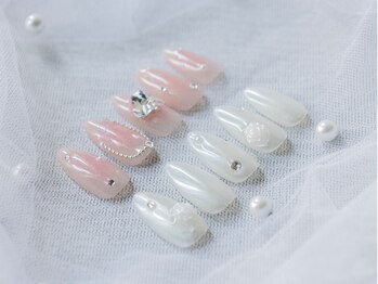 ブレア 富山店(BLEA)の写真/定額ネイルがお得に楽しめる♪お財布に優しい価格で指先からトレンドを感じれるデザインが豊富★