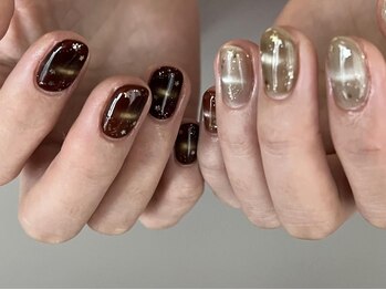 リノ 大阪本町店(lino)/マグネットネイル【12.17】