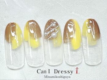キャンアイドレッシー 南越谷店(Can I Dressy)/ぬりかけラインネイル
