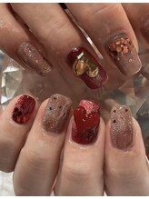 アマランス(Amarans)/おすすめハートアートネイル