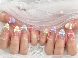 カラフル可愛いネイル