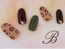 ビアンカ 沖縄豊崎店(Bianca)/ヒョウ柄ネイル