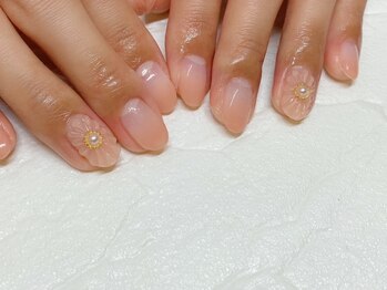 ビューティービースト フォー ネイルアンドアイラッシュ 松浜店(beauty:beast)/ぷっくりフラワー☆