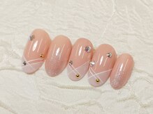 マーチ(March)/変形フレンチネイル