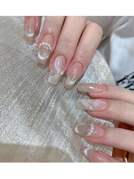 クイーンズビューティーサロン 新宿本店(Queen's beauty salon)/チップ長さだしやりつけ放題