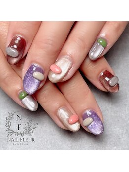 ネイルフルール/プルプルマグネット