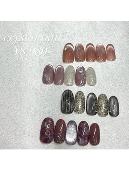 クリスタルネイル ゆめタウン博多店(CRYSTAL NAIL)/定額キャンペーン ¥8980