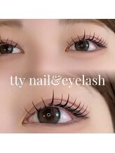 ティーネイルアンドアイラッシュ(tty)/キュートデザイン
