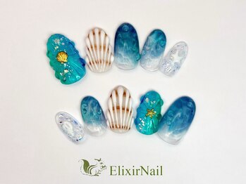 エリクサーネイル 池袋(Elixir Nail)/定額cやり放題/クーポン使用