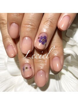 ルシエル(LeCiel)/シンプルオフィスネイル4980円