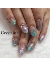 ラメグラデーション