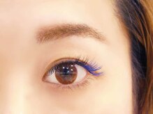 まつげエクステ専門店 ビューティーアイラッシュ コロワ甲子園/カラーエクステ(ブルー)