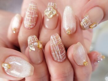 ネイルフロンティア 吉祥寺(NAIL FRONTIER)/ワンホンツイード付放題14980円