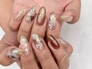 キラキラニュアンスネイル
