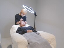 ファブアイラッシュ(f ab .eyelash)/施術風景