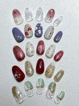 ファンザネイル(fun the nail)/お正月ネイル