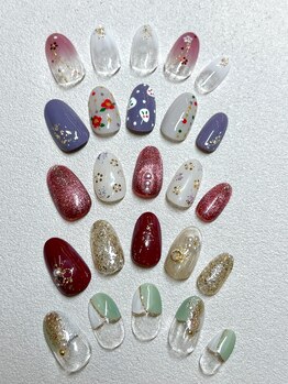 ファンザネイル(fun the nail)/お正月ネイル