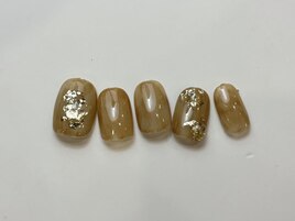 もやもやニュアンス金箔¥5000