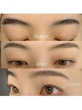 ネイルアンドアイラッシュ シヴァ(Siva)/ラッシュリフト×アイブロウWAX