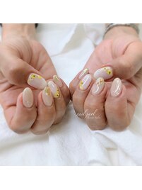 押し花ネイル