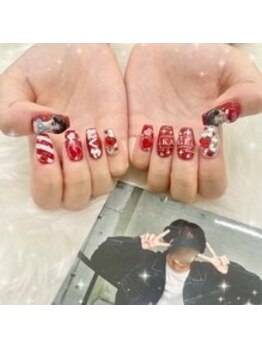 プリュム(Plume)/3D/推しネイル/キャラクター