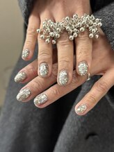 ユージューネイルルーム(UJU nail room)/ギラギラブラック